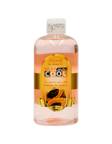 Silky Cool Massage Oil 500 Ml - Papaya